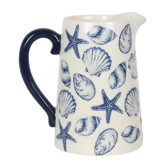 Seashell Flower Jug